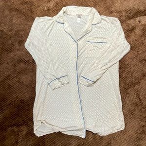 Eberjey long sleeve night shirt
